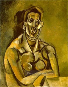  frau - Büste der Frau Fernande 1909 Kubismus Pablo Picasso